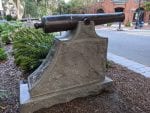 antique cannons on the Savannah Hidden History Tour with mad cat tours